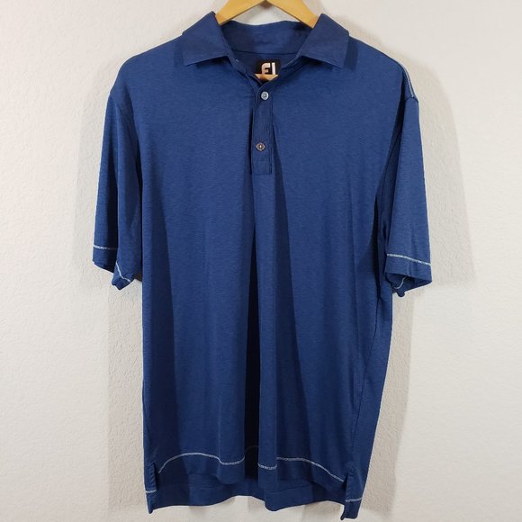 FootJoy Shirts Footjoy Mens Blue Polo Shirt Size M Poshmark